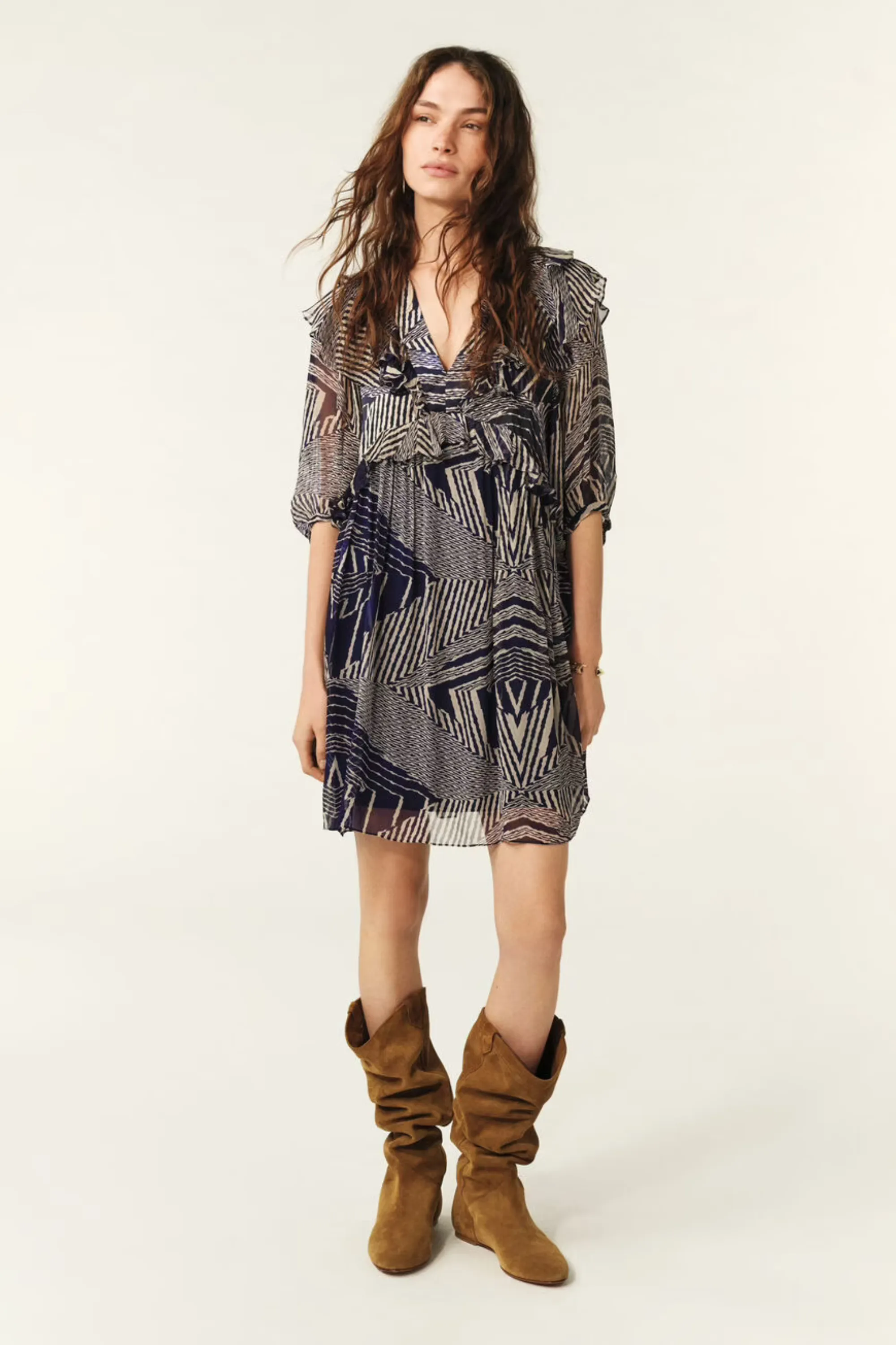 Acacia ruffled dress - Ba&Sh