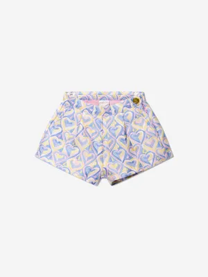 Angels Face Girls Heart Shorts