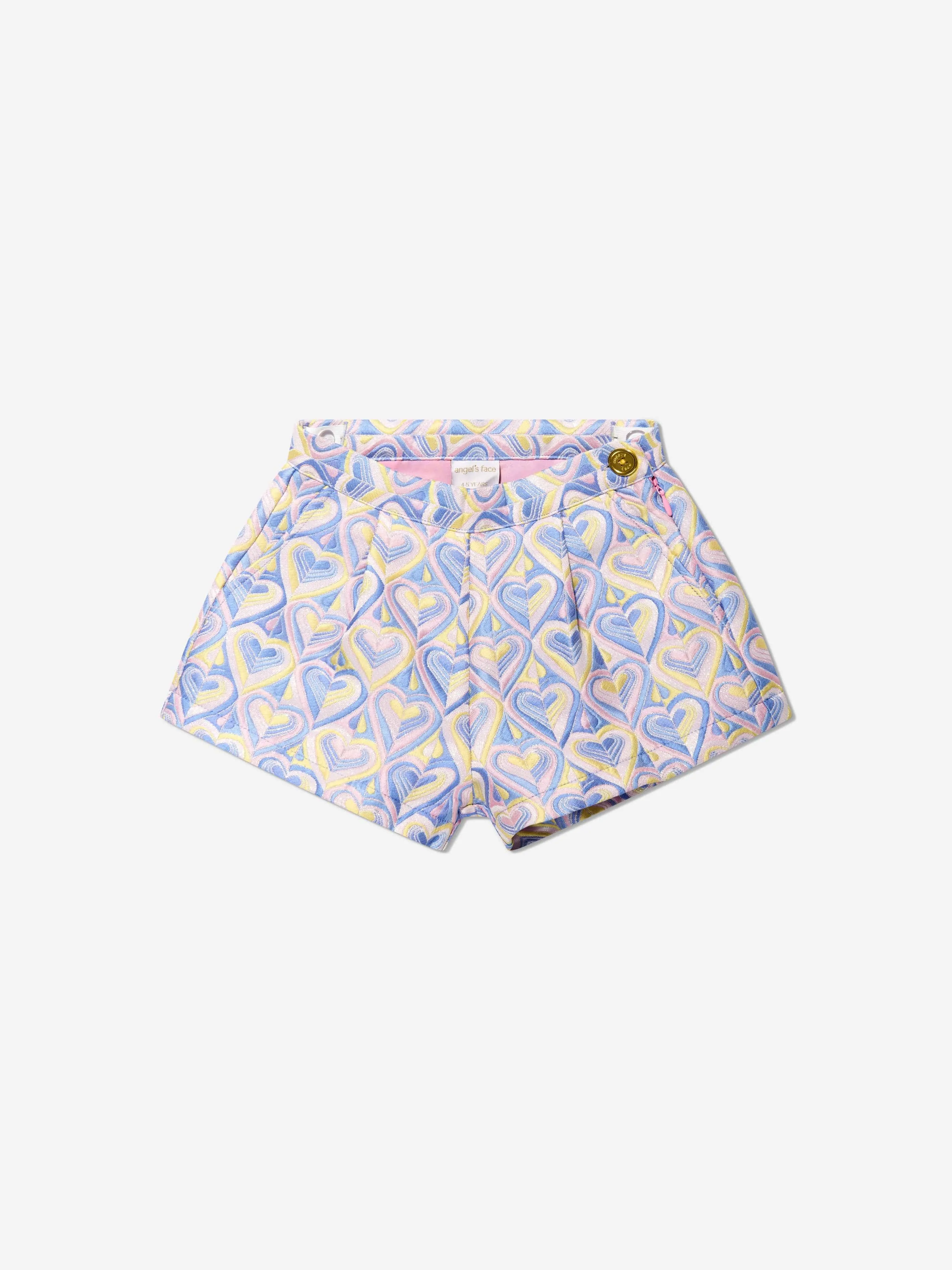 Angels Face Girls Heart Shorts