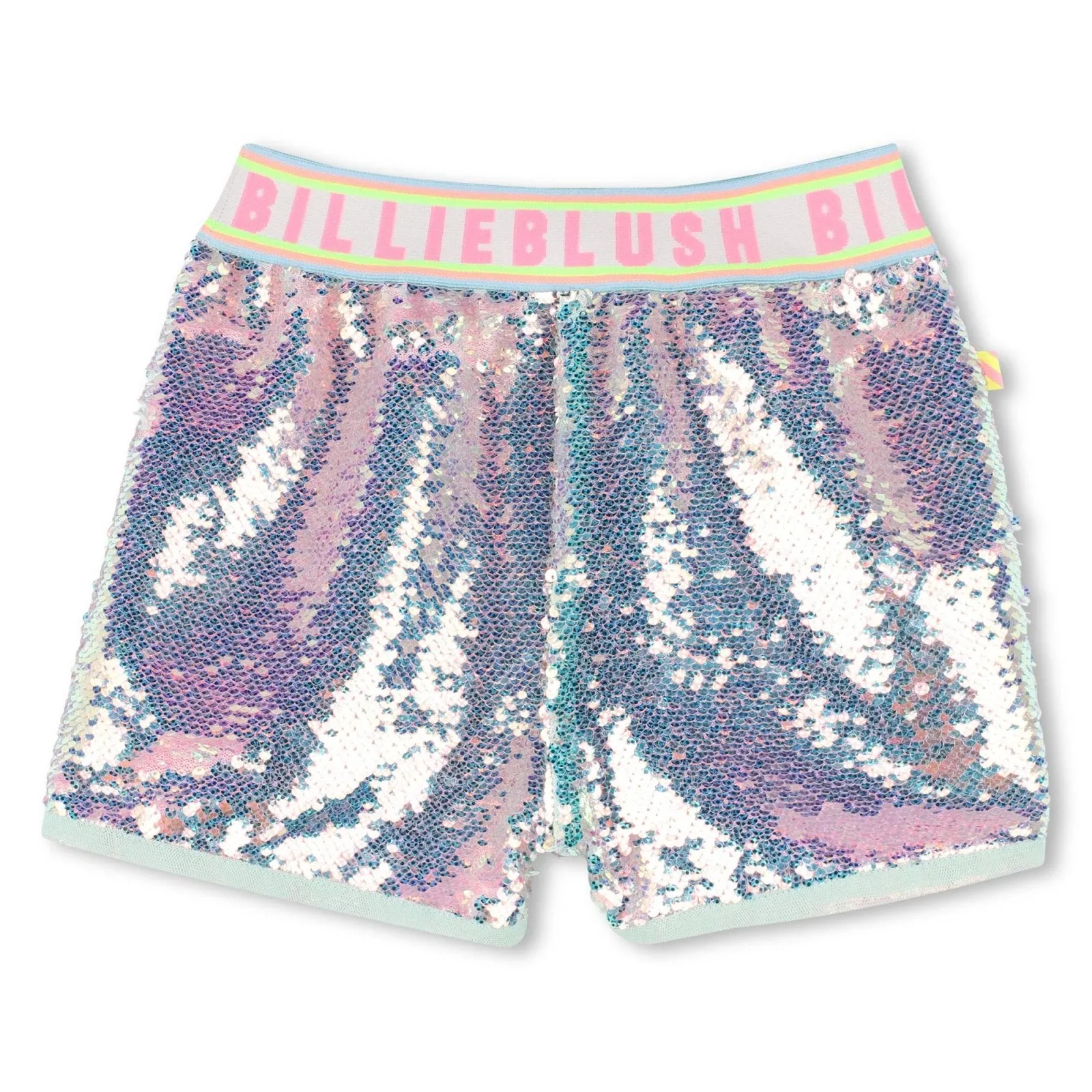 Billieblush Beach Glass Iridescent Sequin Shorts