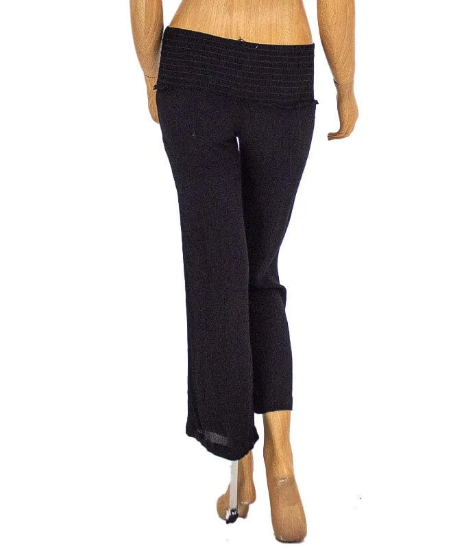 Black Flowy Pants