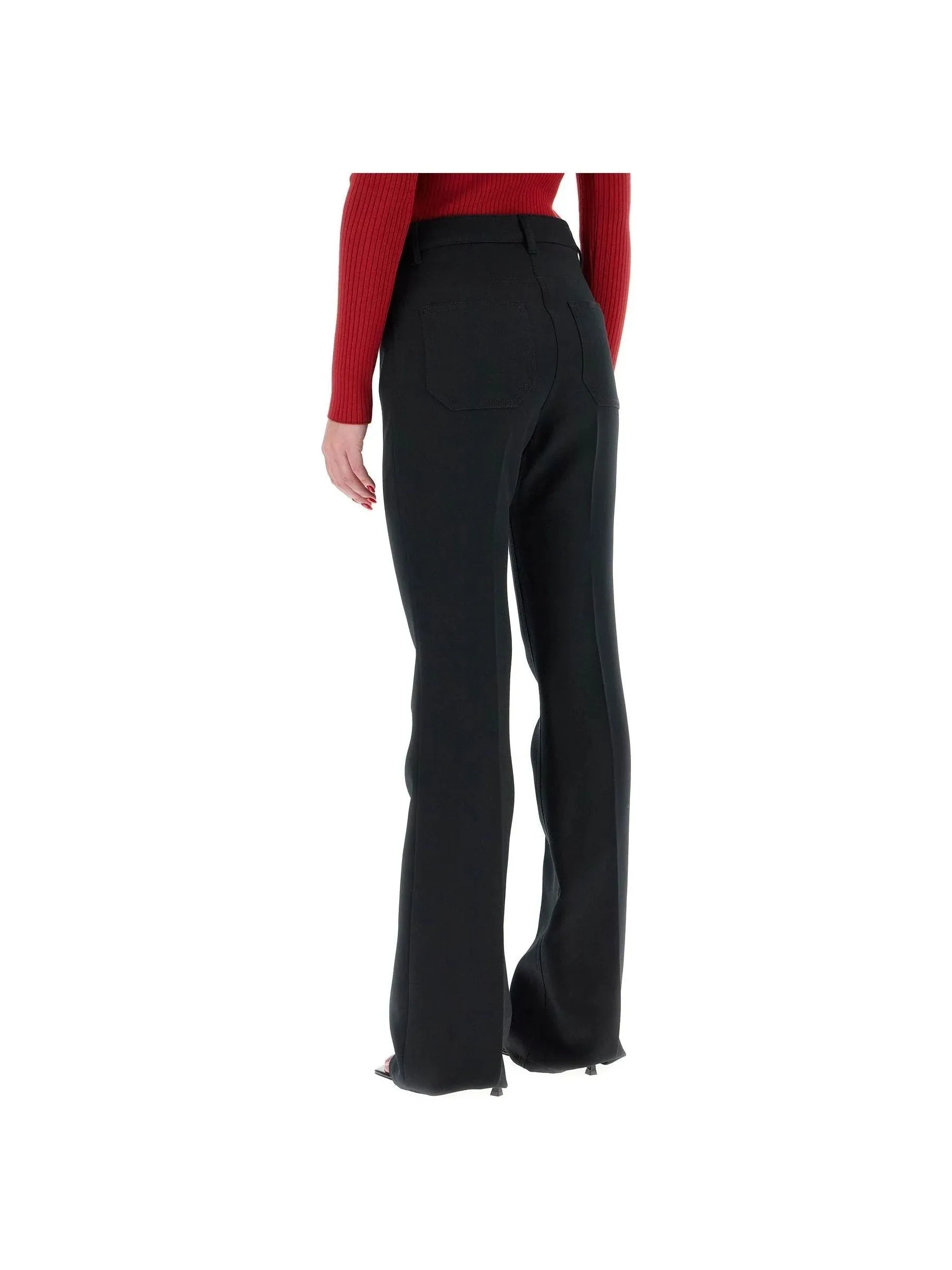 Bootcut Twill Trousers