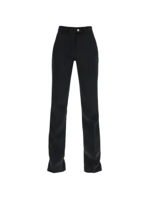 Bootcut Twill Trousers