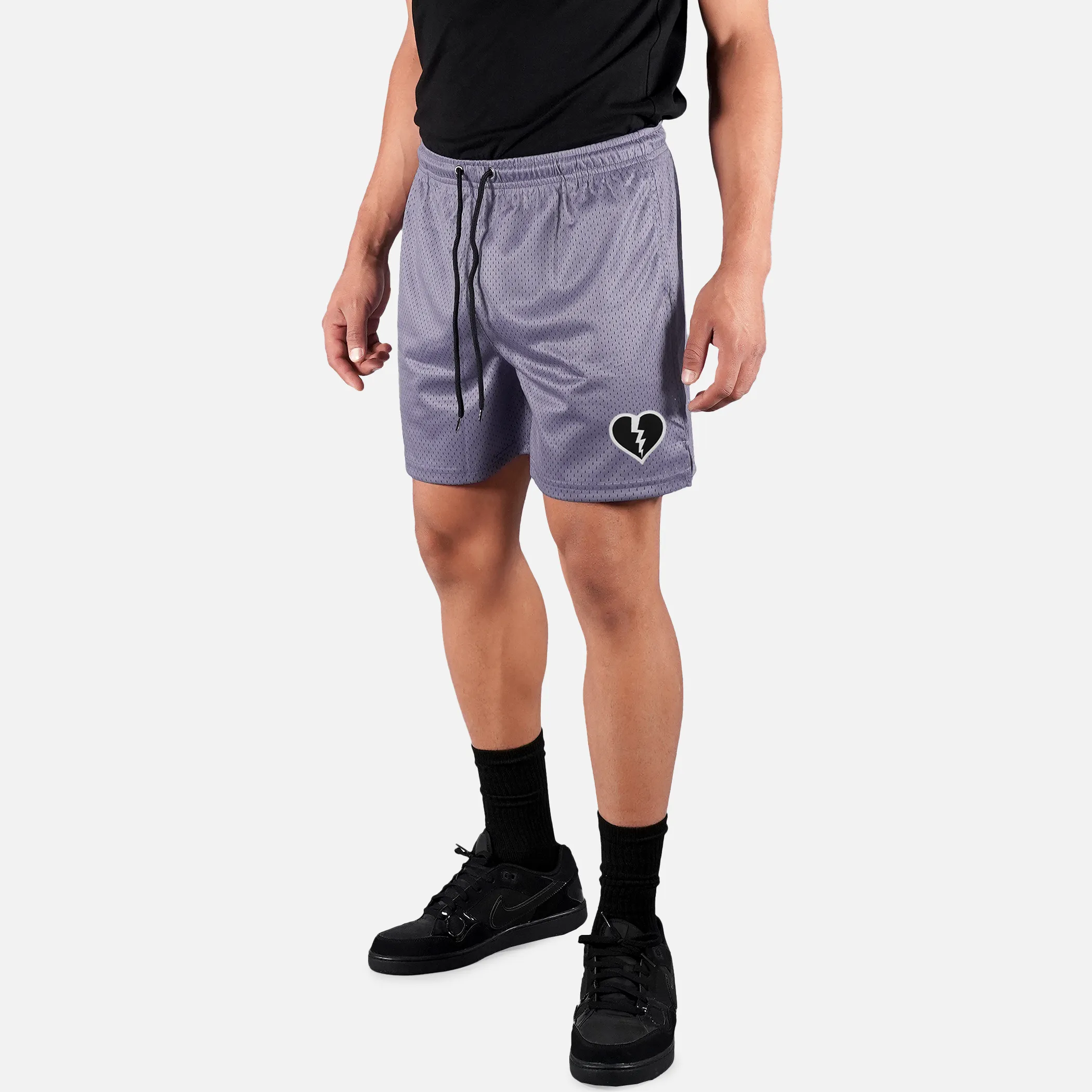 BRKN Patch Shorts - 7"