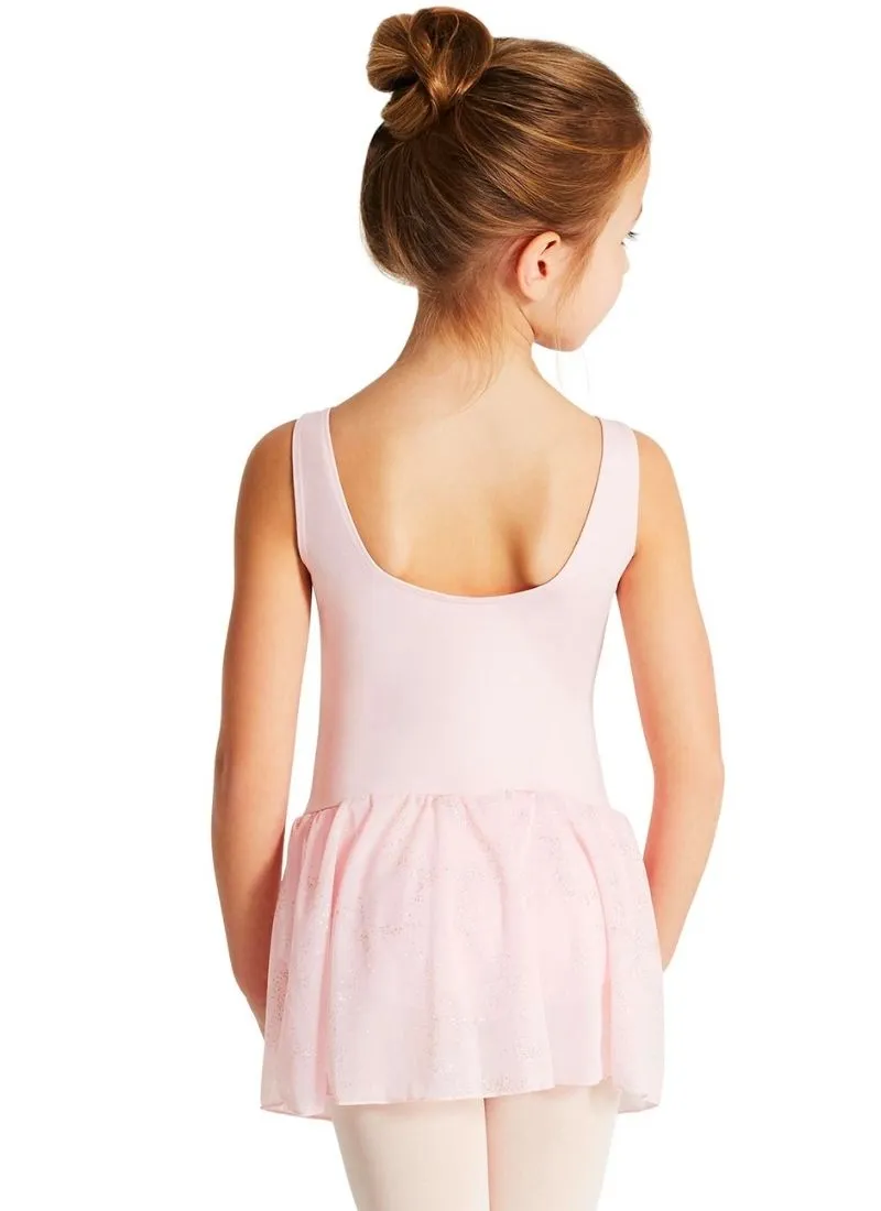 Capezio 11309C Girls V-Neck Tank Dress Leotard