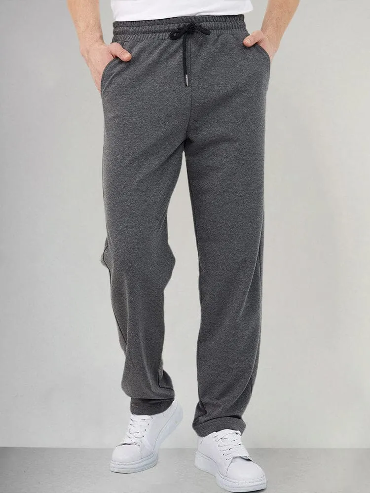 Classic Solid Casual Pants
