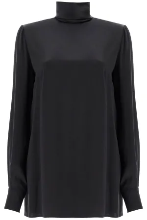 Dolce & Gabbana Silk Satin Blouse