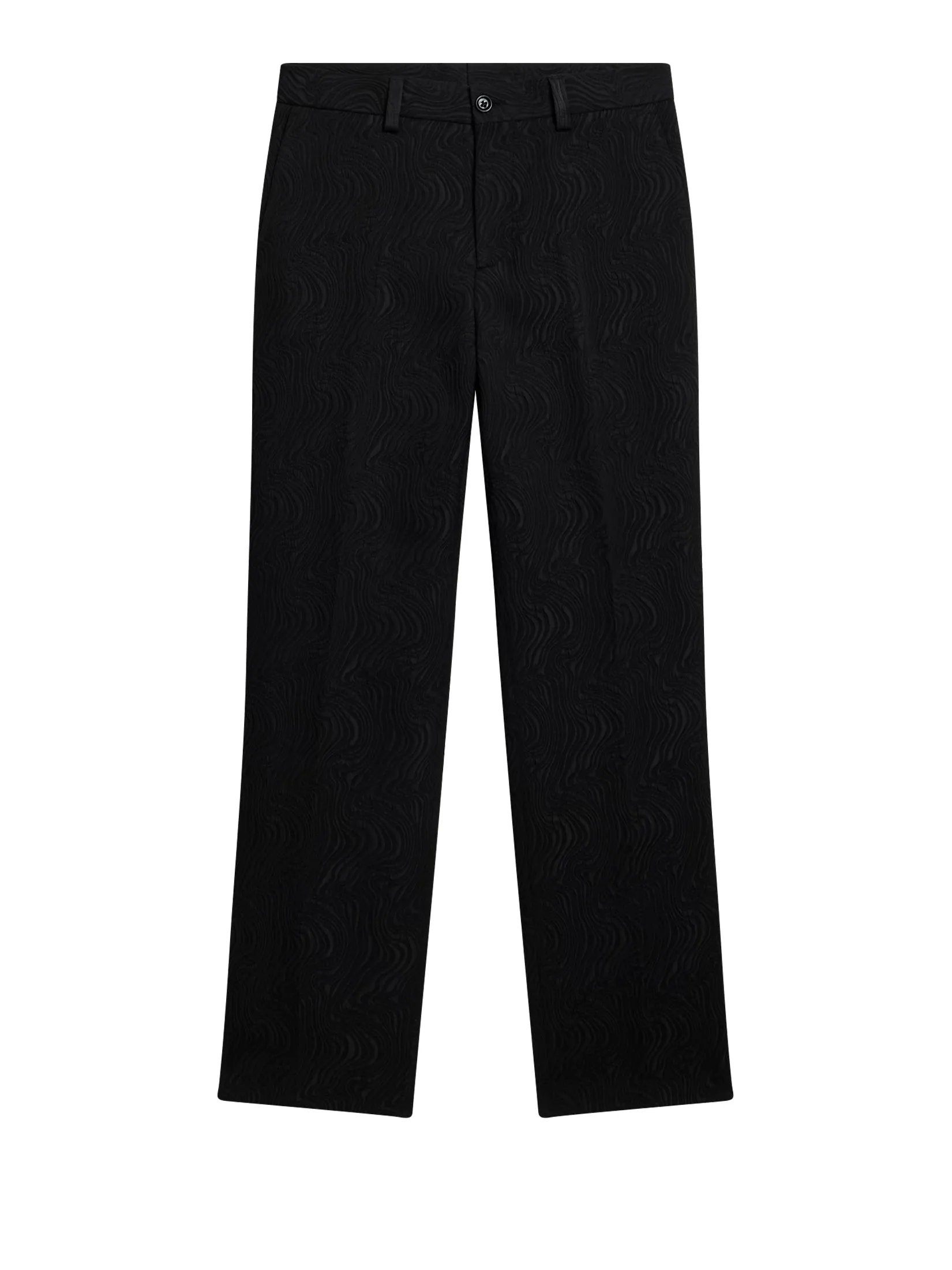 Dropper Jacquard Swirl Pants / Black