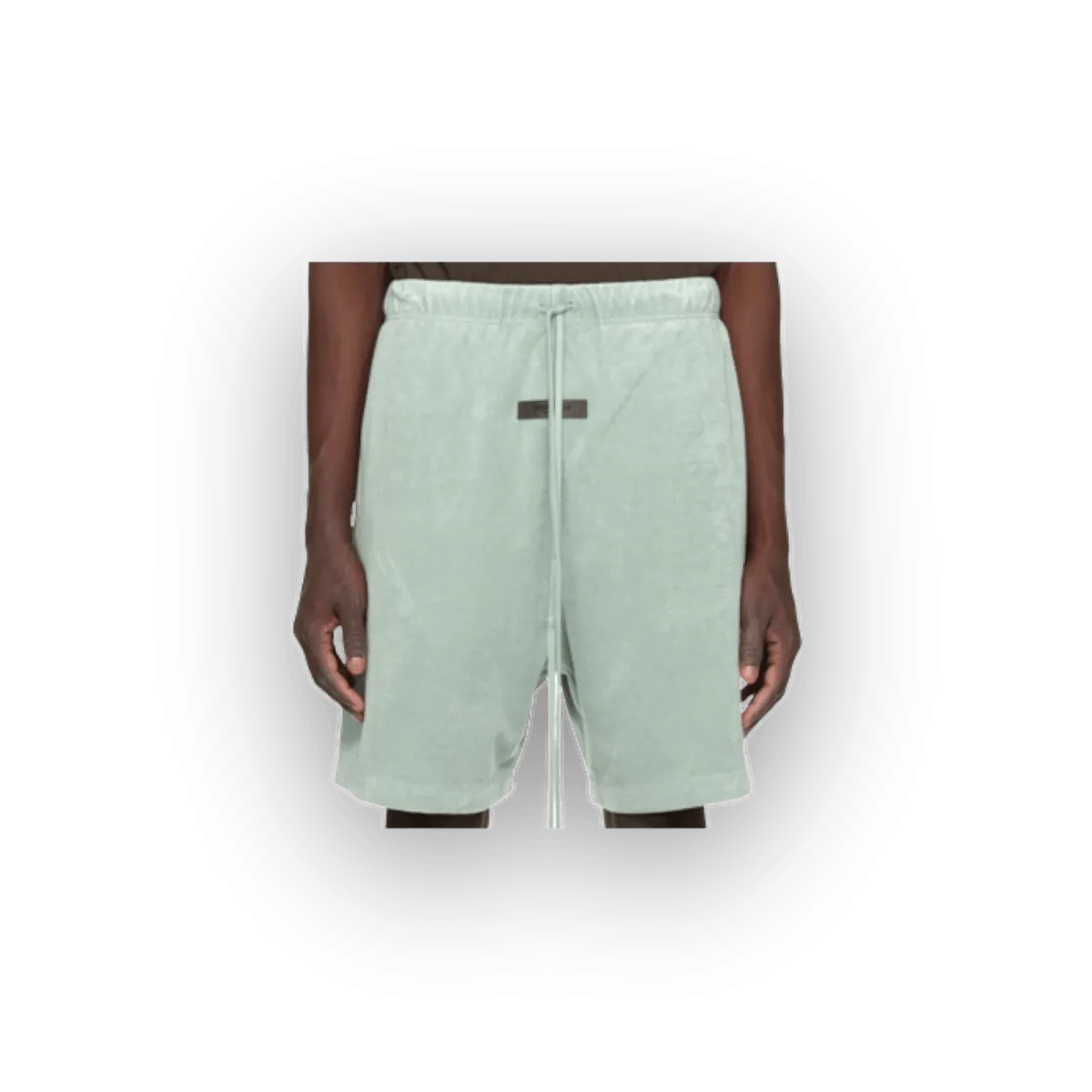 Essentials Fear of God Drawstring Fleece Shorts - Blue