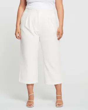 Eze Cropped Pant | Milk