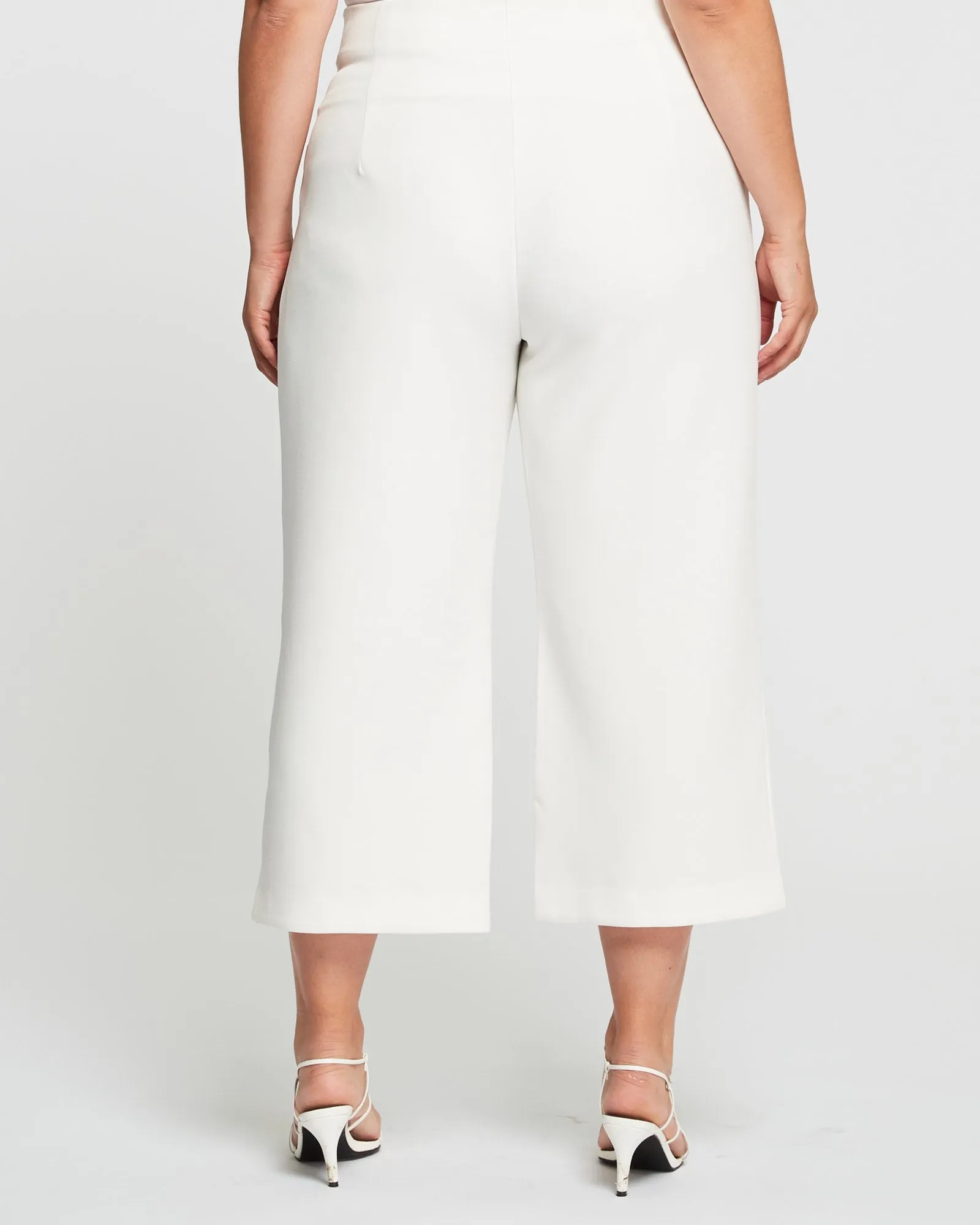 Eze Cropped Pant | Milk