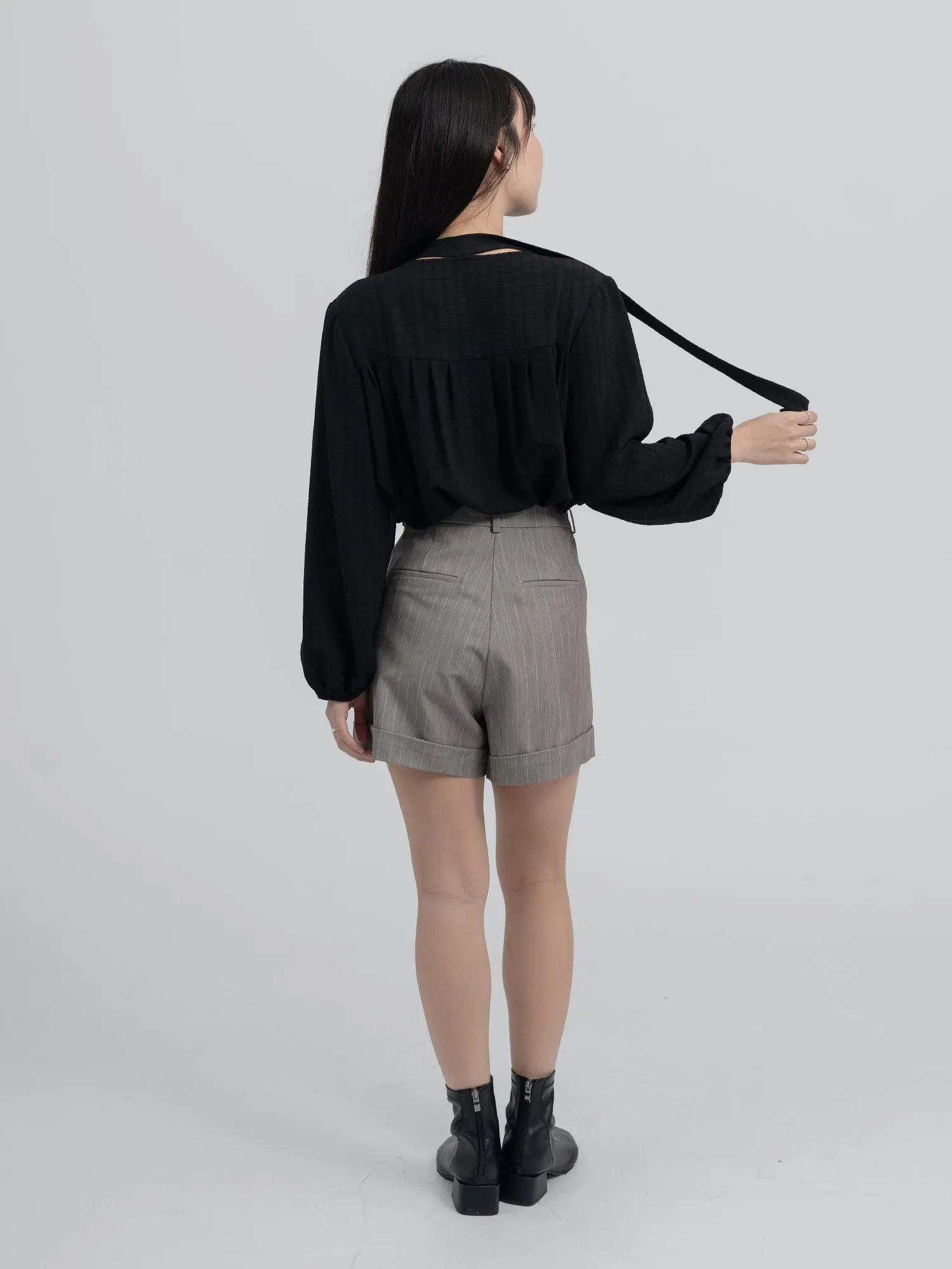 Helene Striped Shorts