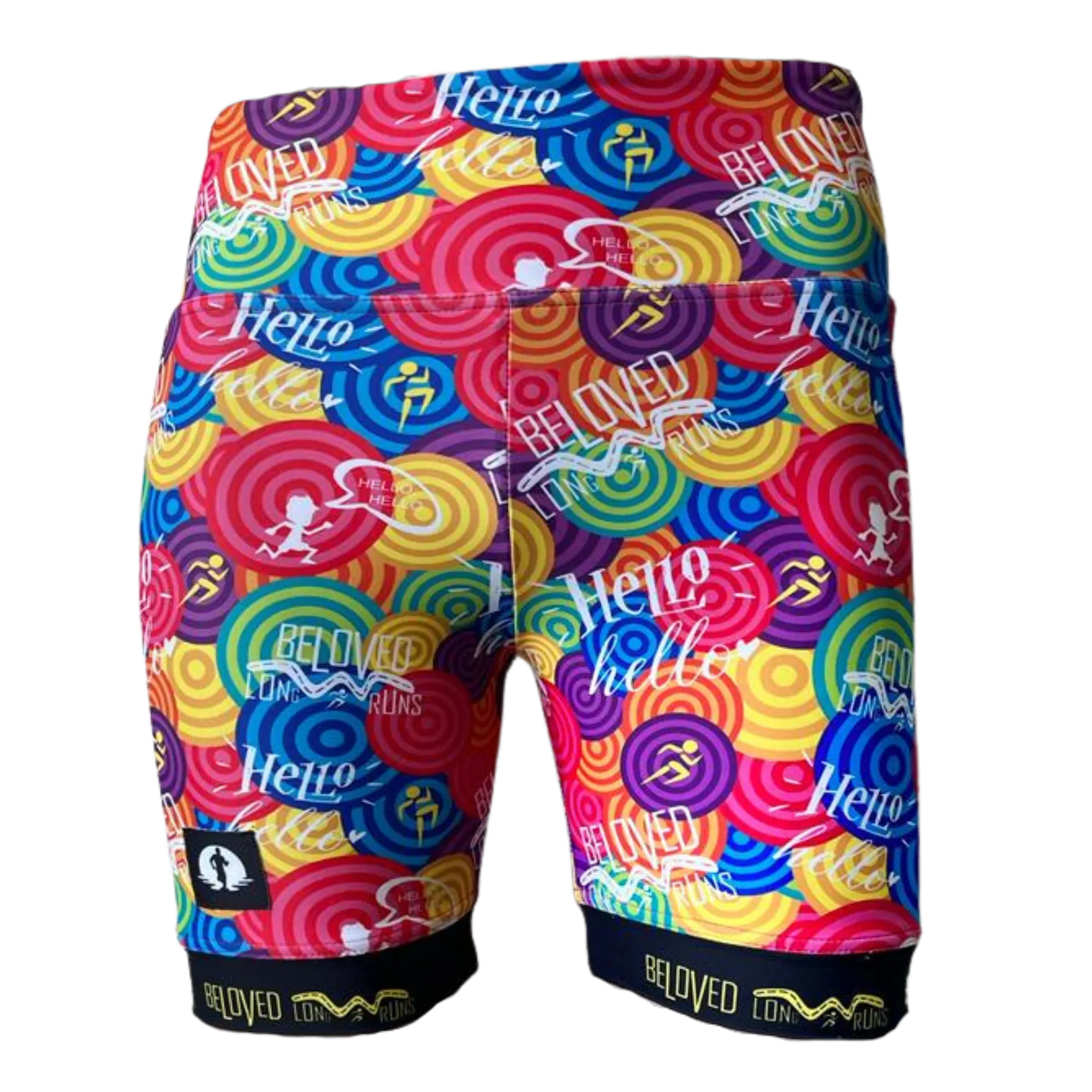 High Waist Funky Pants - Beloved Long Runs - Circles