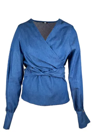 Juno overlap blouse