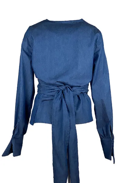 Juno overlap blouse