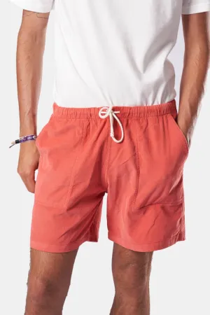 La Paz Formigal Baby Cord Beach Shorts (Spiced Coral)