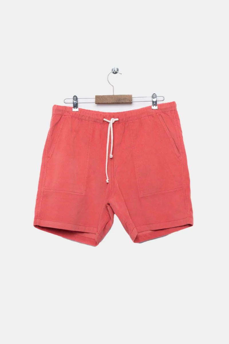 La Paz Formigal Baby Cord Beach Shorts (Spiced Coral)