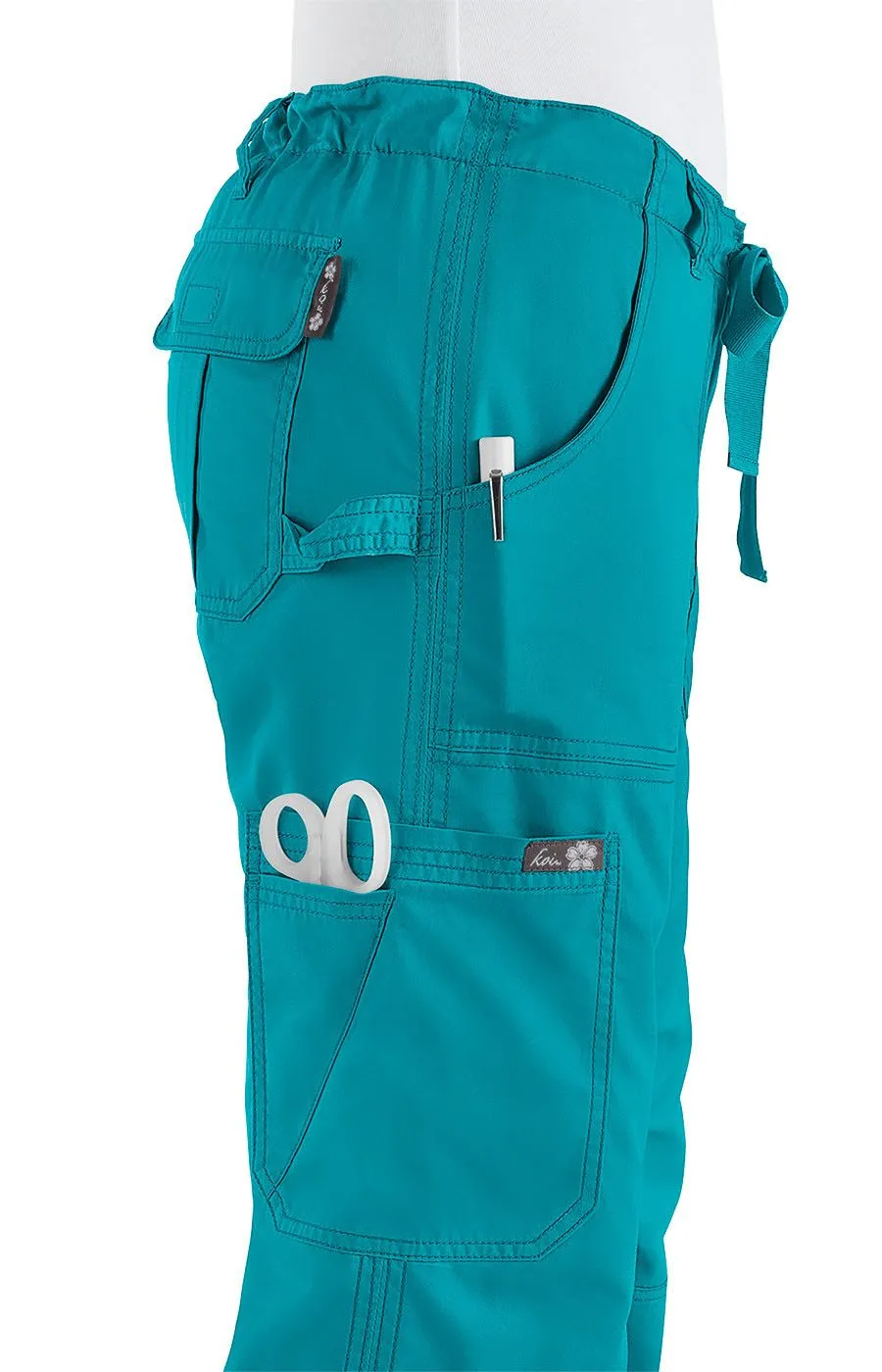 Lindsey Pant by KOI XXS-5X / Turquoise