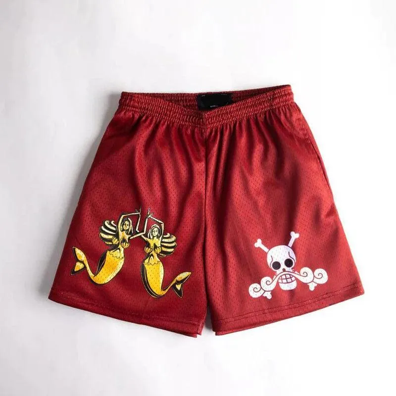 One Piece Pattern Shorts
