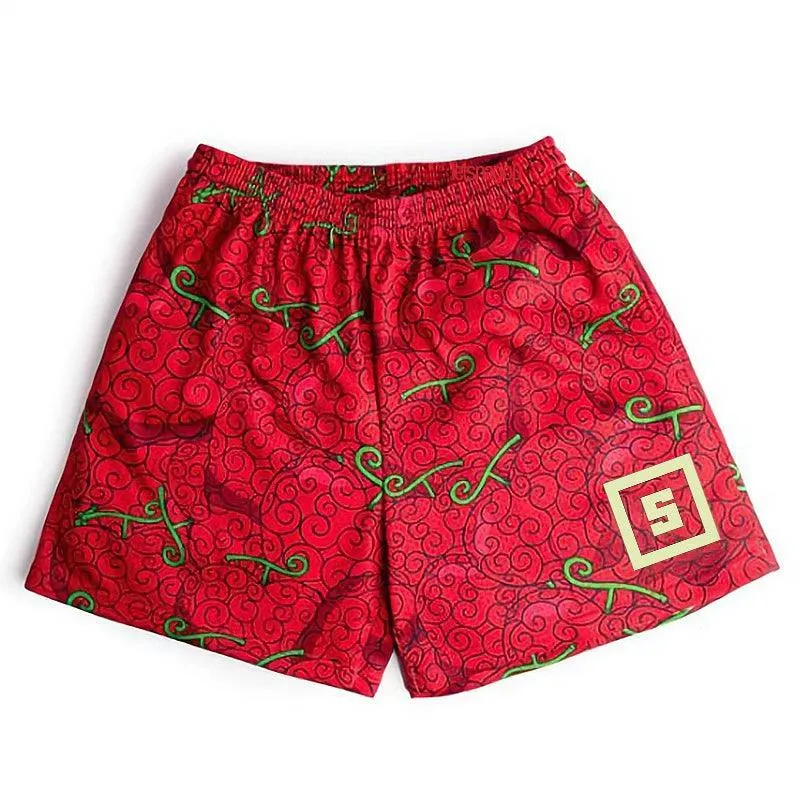 One Piece Pattern Shorts