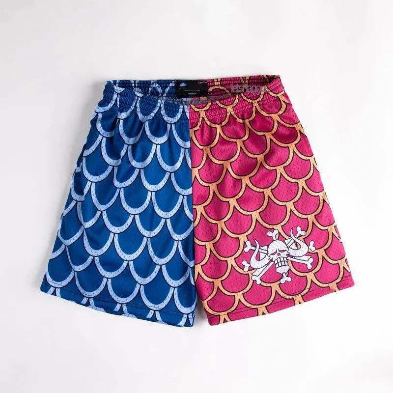 One Piece Pattern Shorts