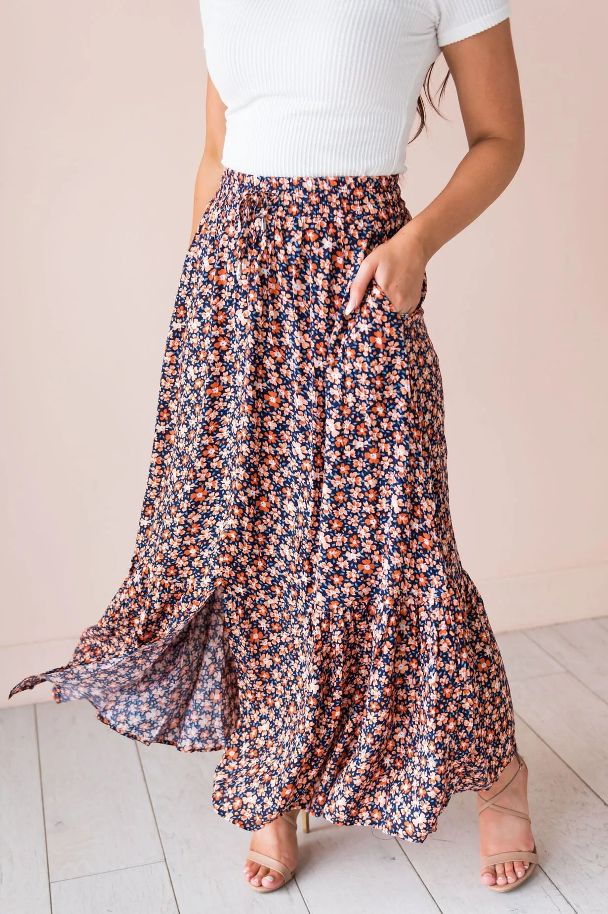 Perfect Dance Partner Modest Maxi Skirt