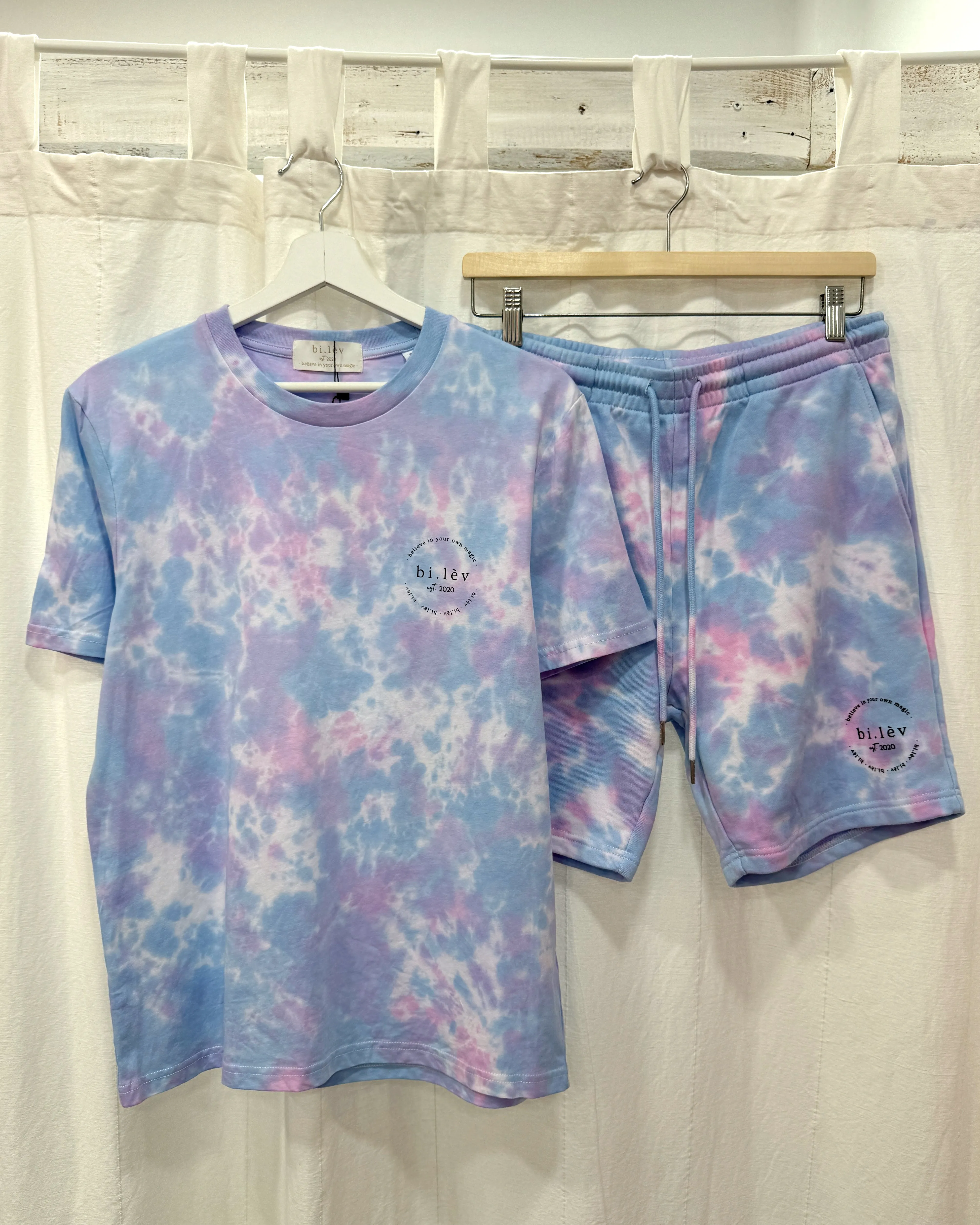 PINK N BLUE - Jogger Shorts