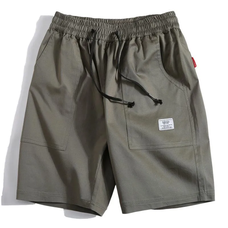 Summer Shorts Men Trendy Breathable knee length Casual Pants Korean Loose Beach Shorts