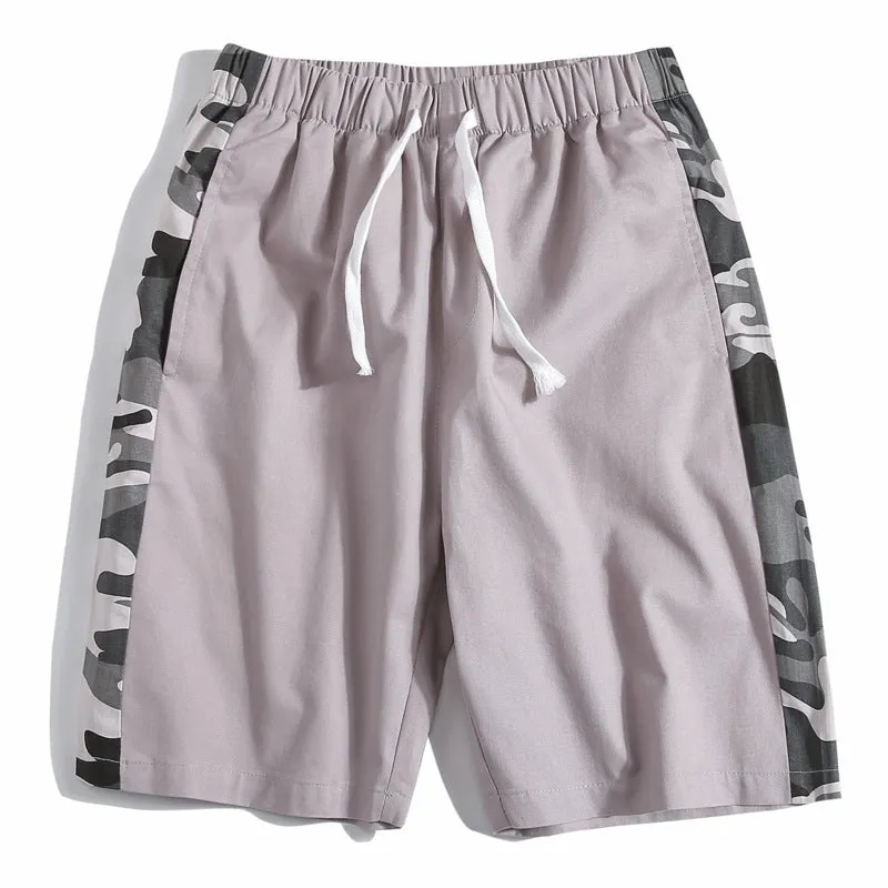 Summer Shorts Men Trendy Breathable knee length Casual Pants Korean Loose Beach Shorts