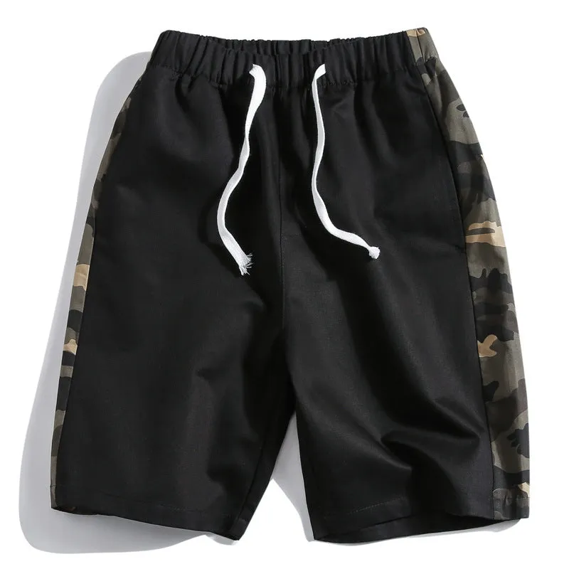 Summer Shorts Men Trendy Breathable knee length Casual Pants Korean Loose Beach Shorts