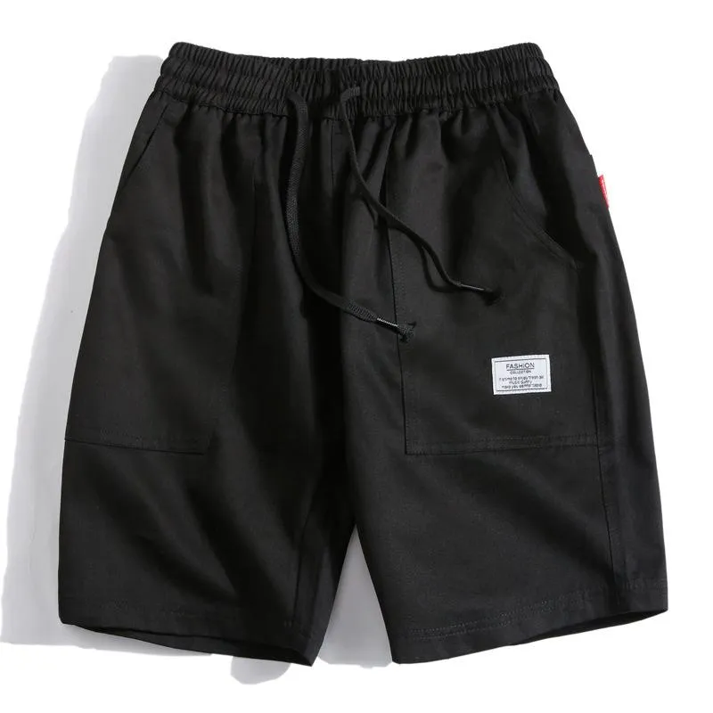 Summer Shorts Men Trendy Breathable knee length Casual Pants Korean Loose Beach Shorts