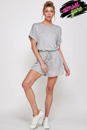 SUPER COMFY ROMPER | GREY
