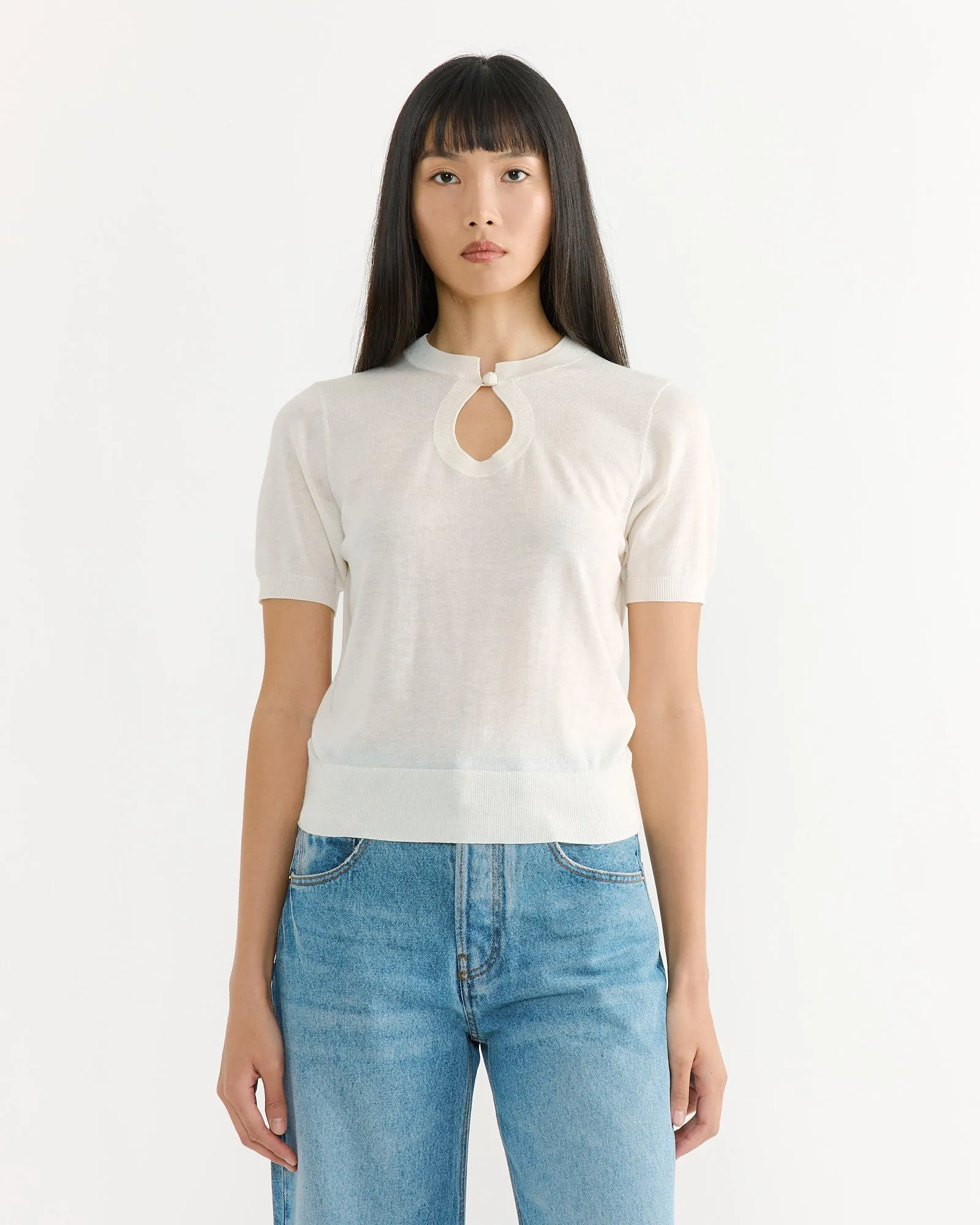 Tala Sweater in Soft White