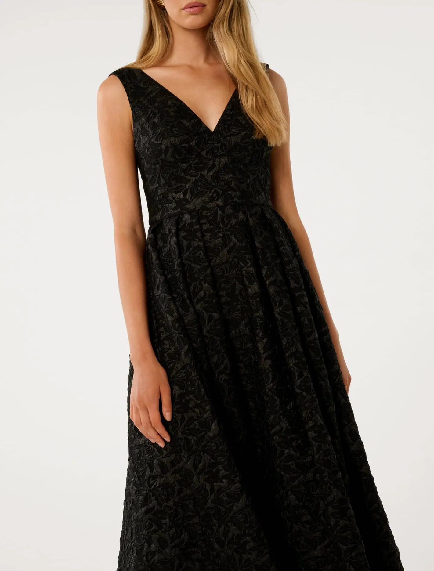 Tiffany Jacquard Maxi Dress
