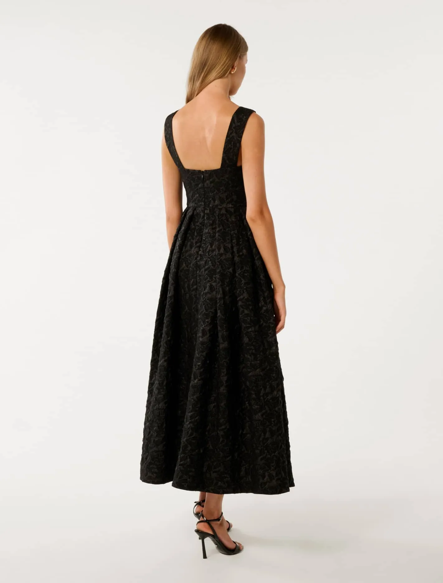 Tiffany Jacquard Maxi Dress
