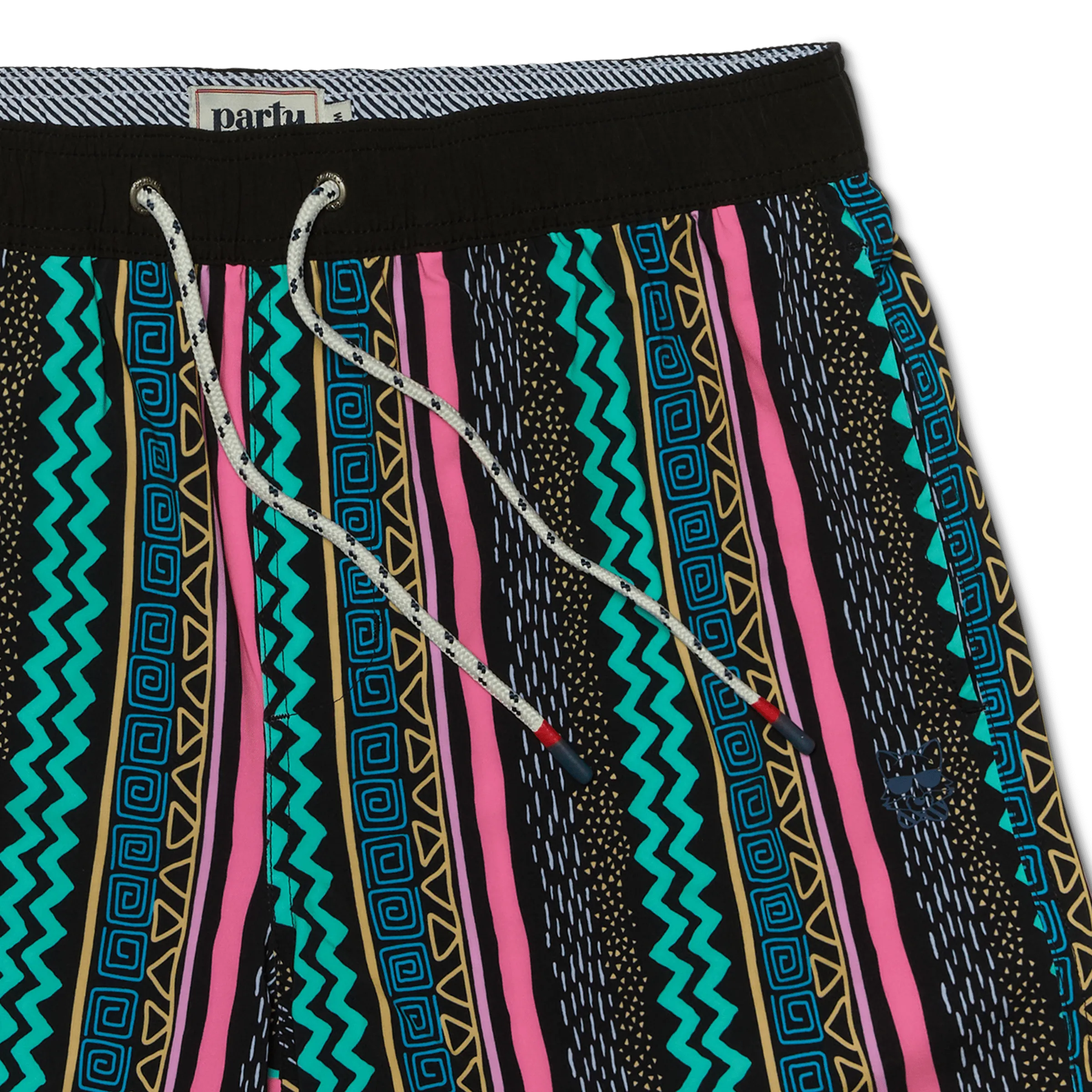 Vert Vibes Black Party Starter Shorts
