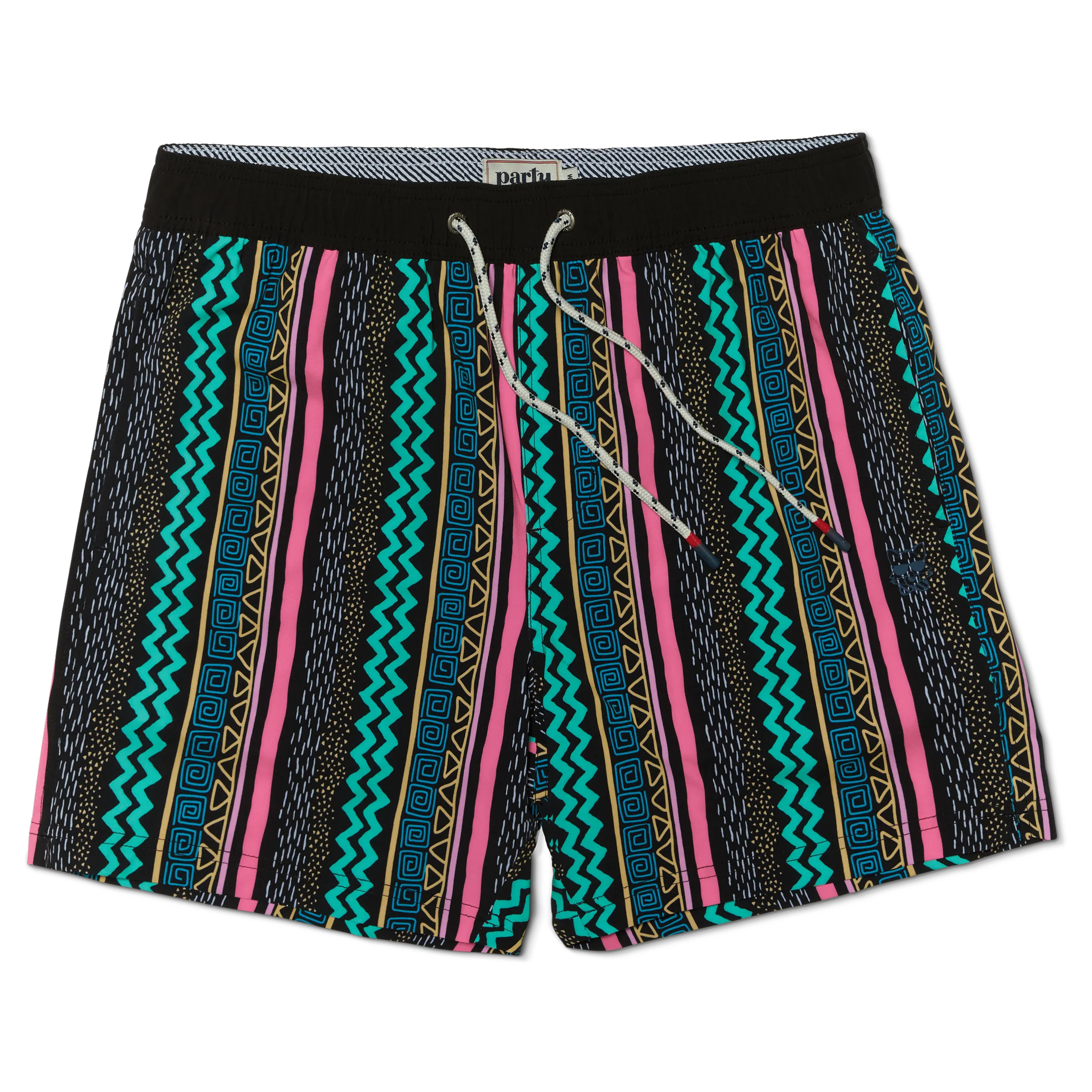 Vert Vibes Black Party Starter Shorts
