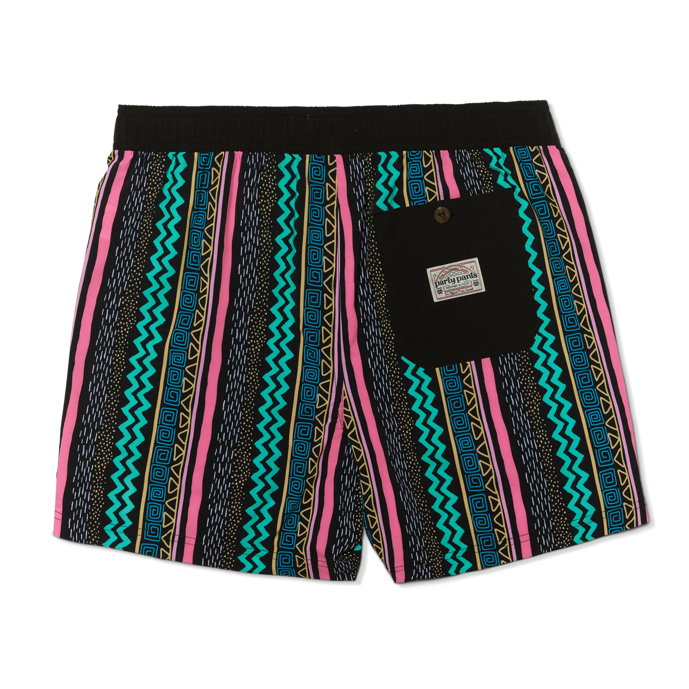 Vert Vibes Black Party Starter Shorts