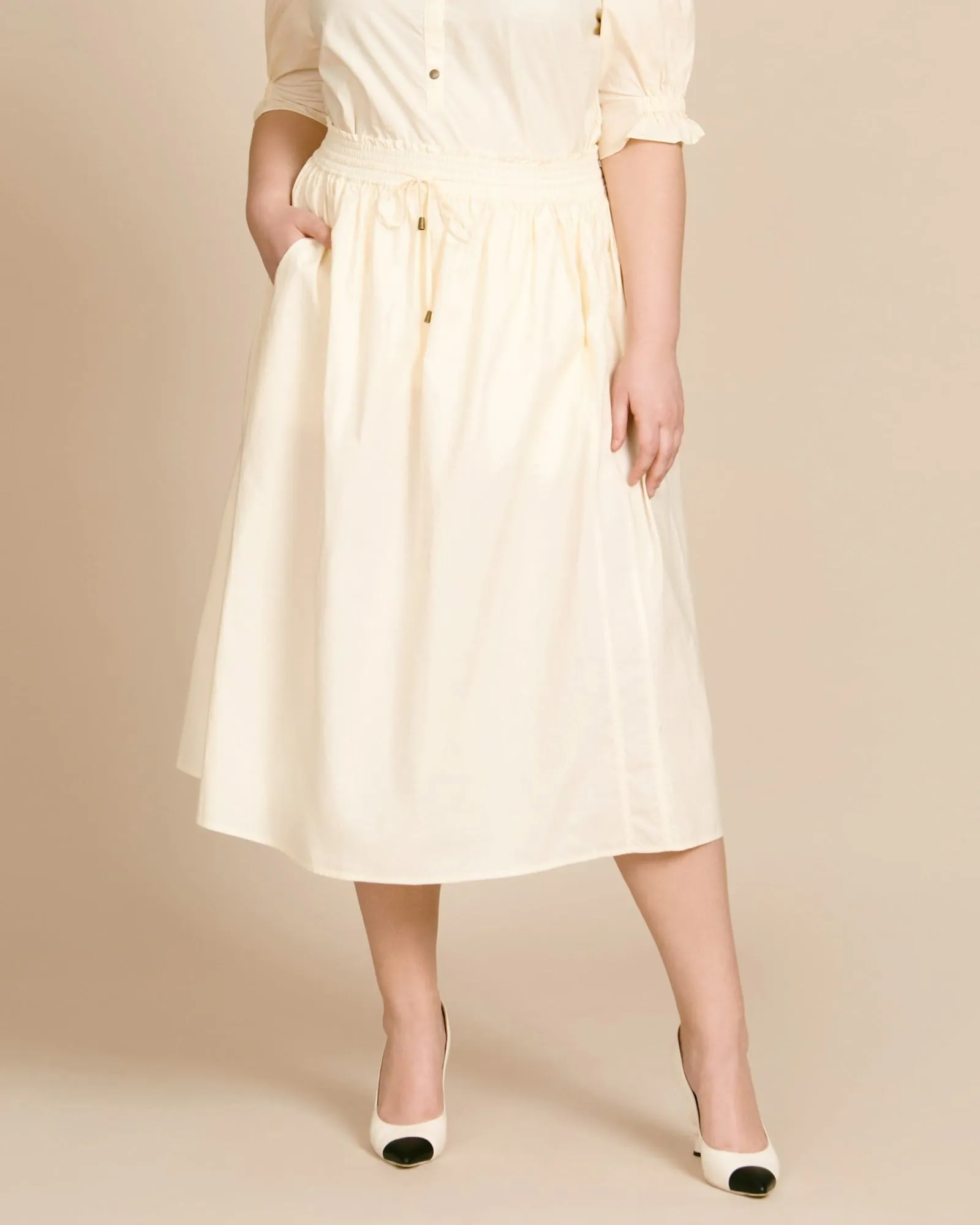 Wabi Sabi Skirt | Cream