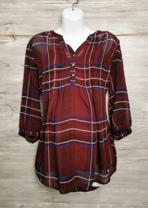 WOMENS SIZE LARGE - MOTHERHOOD MATERNITY, Lightweight Dress Top EUC B45
